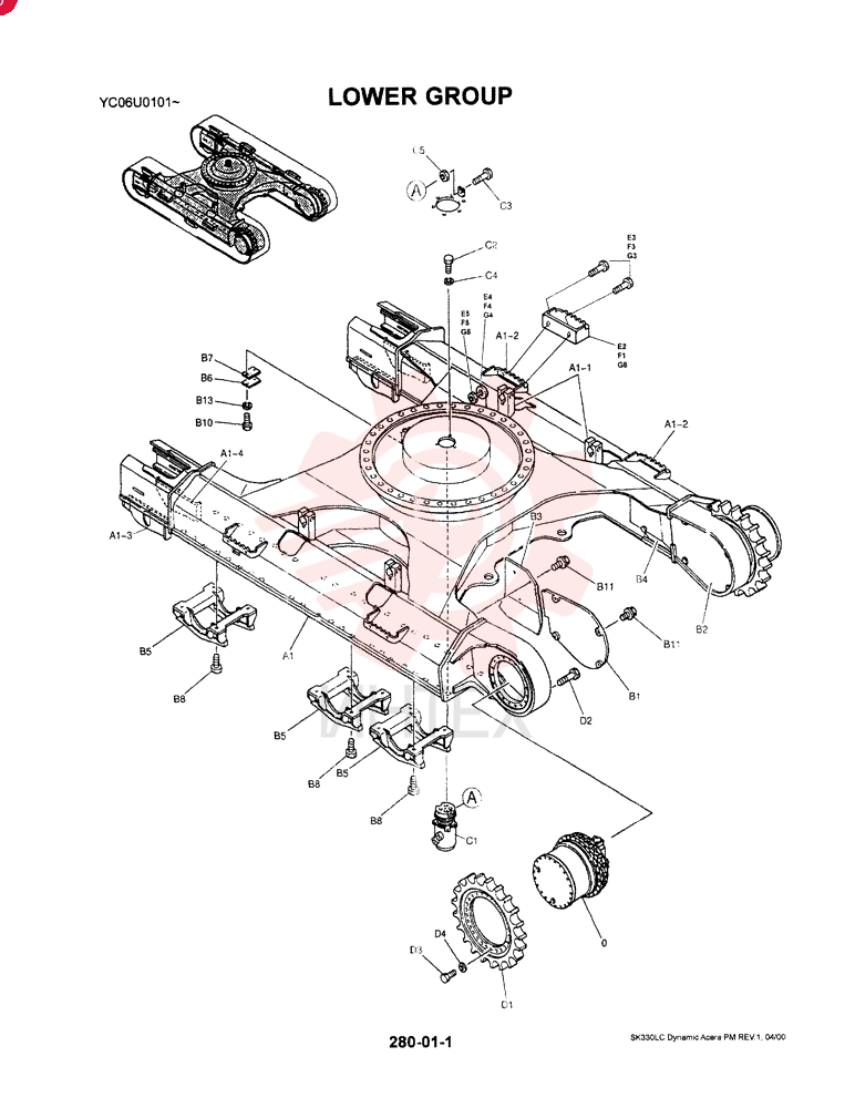 HYDRAULIC MOTOR LC15V00005F1 (3)