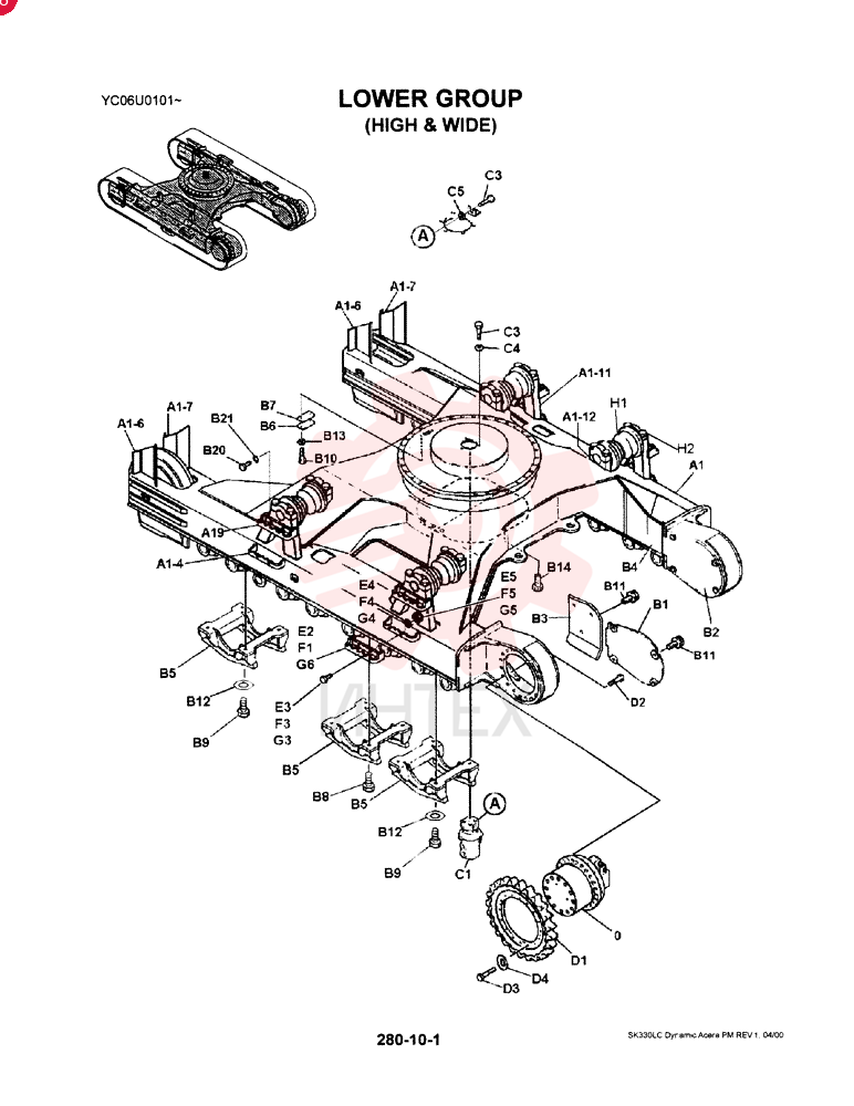HYDRAULIC MOTOR LC15V00005F1 (4)