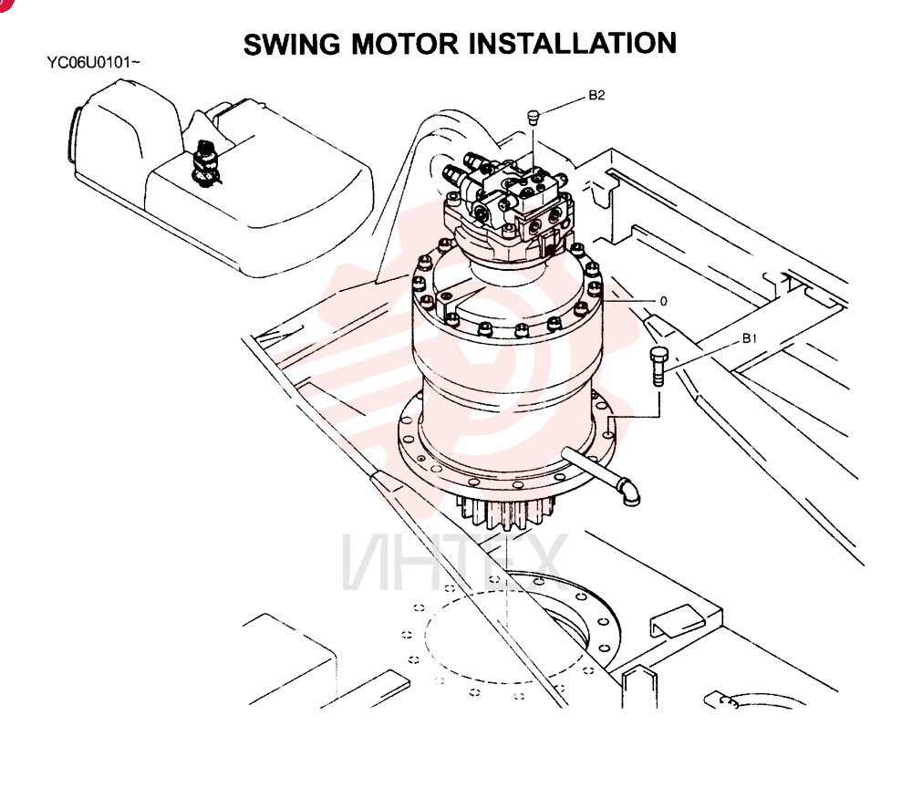 HYDRAULIC MOTOR LC15V00006F1 (1)