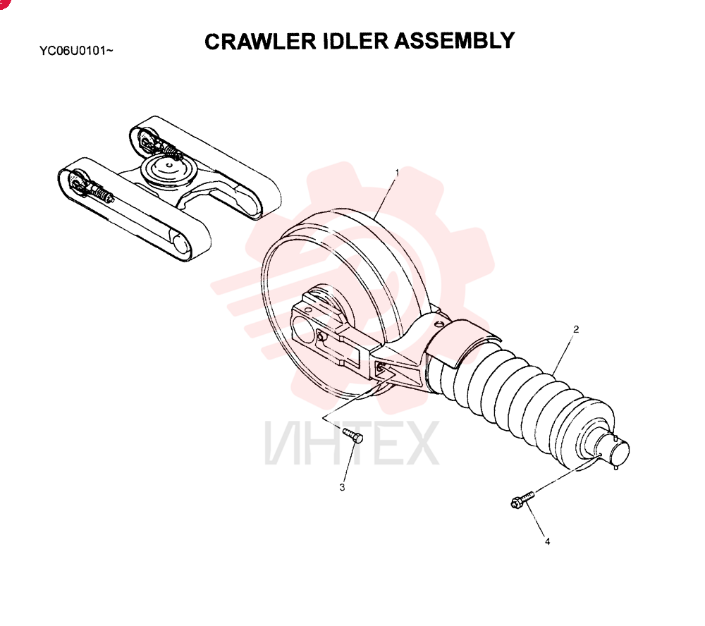 IDLER WHEEL LC52D00006F1