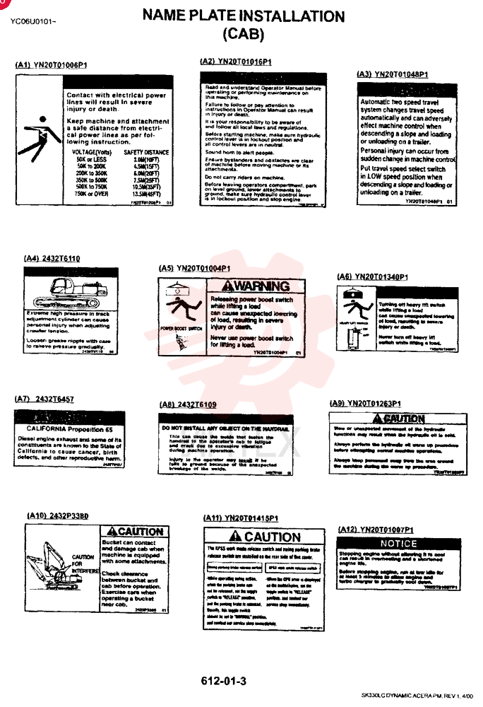 LABEL YN22T00129F1 (10)