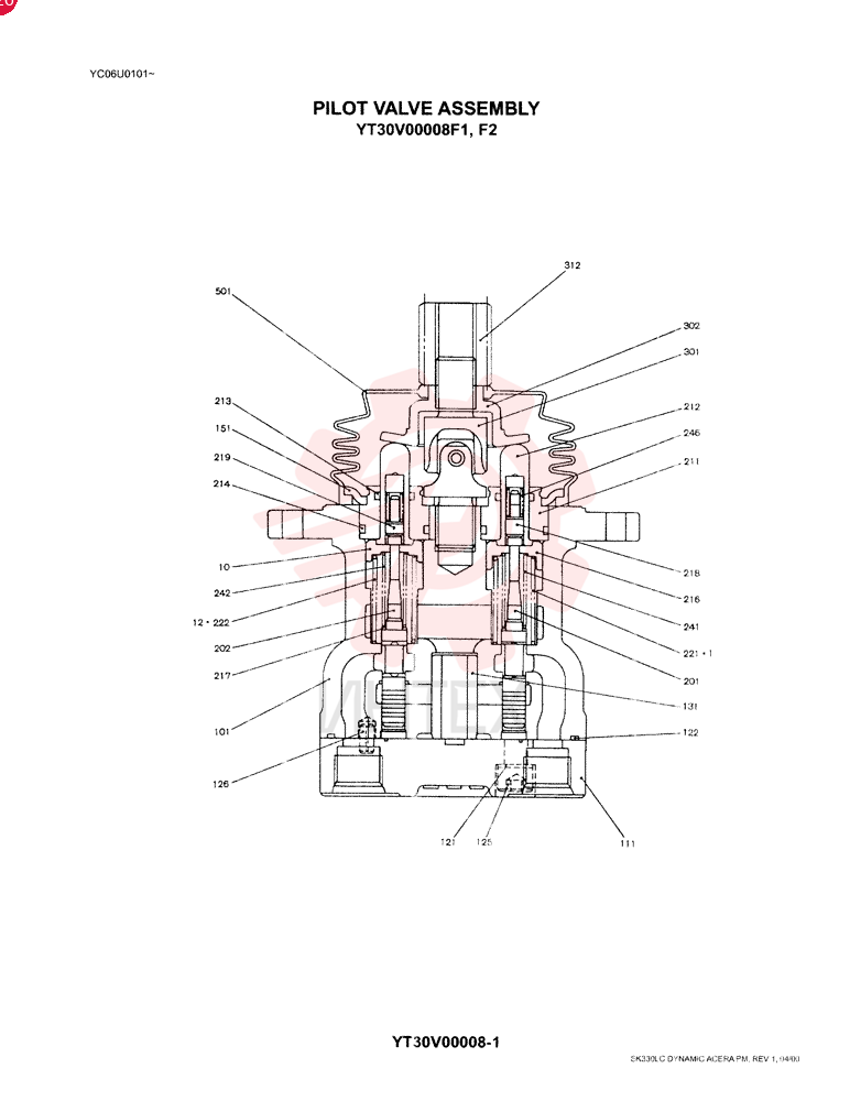 PILOT VALVE YT30V00008F1