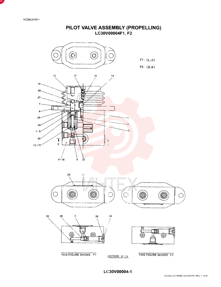 PILOT VALVE LC30V00004F1