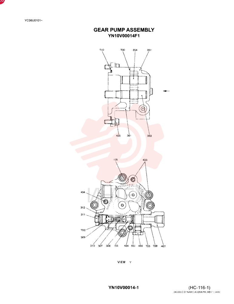 PUMP YN10V00014F1