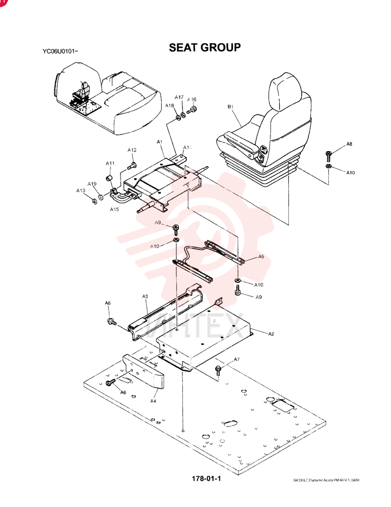 SEAT ACCESSORY YN25M00023F1