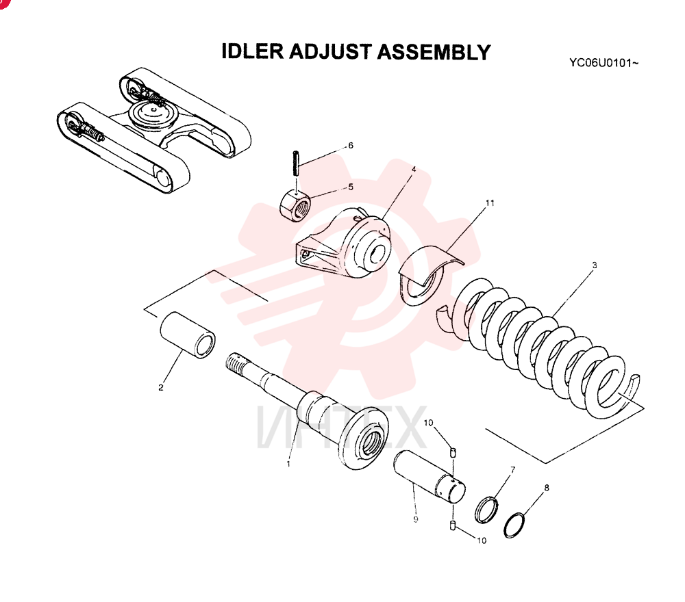 SHOCK ABSORBER LC54D00002F1