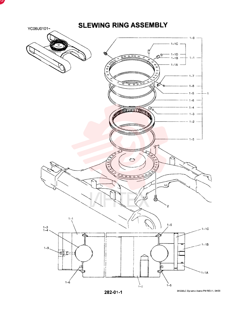 SLEWING RING LC40F00009F1