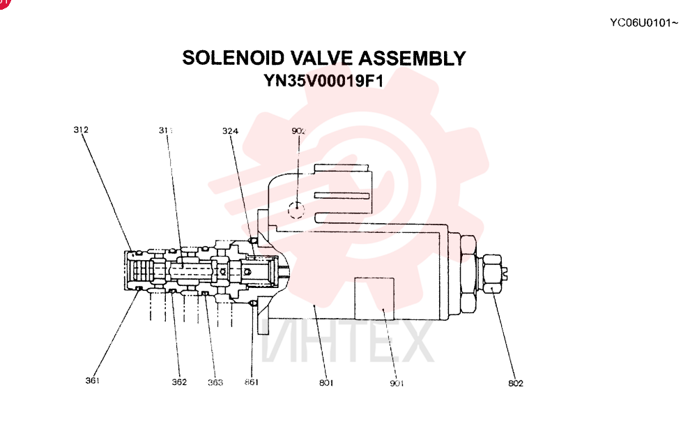 SOLENOID VALVE YN35V00019F1