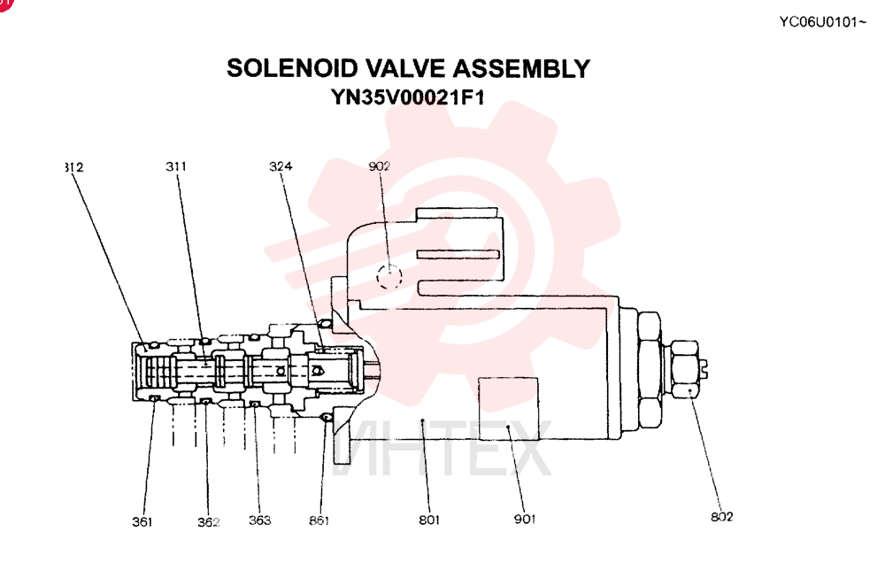SOLENOID VALVE YN35V00021F1