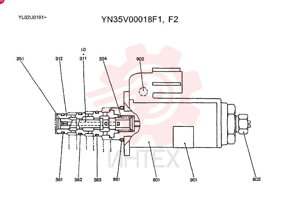 SOLENOID VALVE YN35V00018F1 (2)
