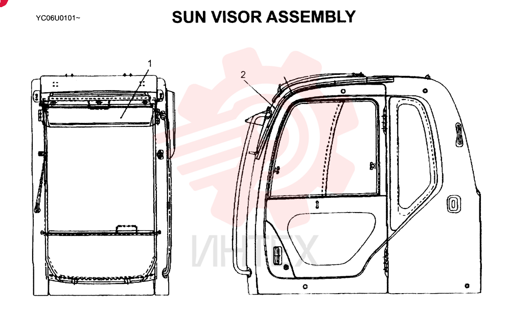 SUN VISOR YN55C00003F1