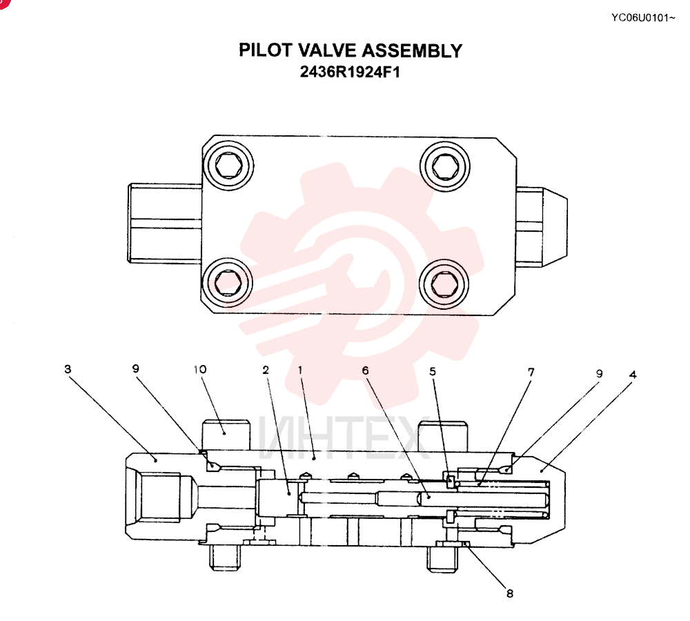 VALVE 2436R1924F1