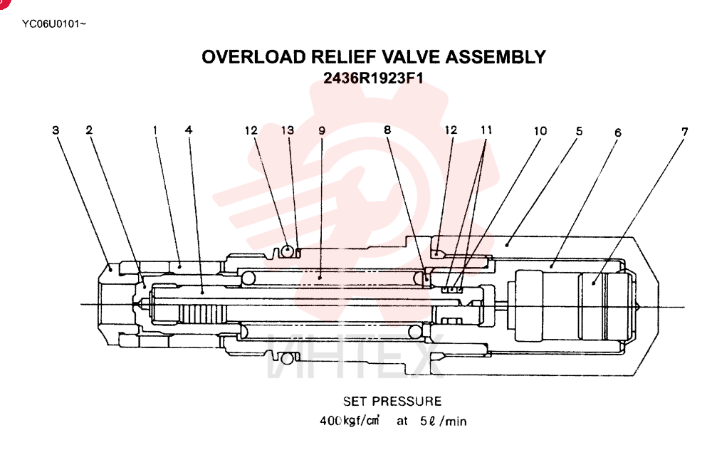 VALVE 2436R1923F1