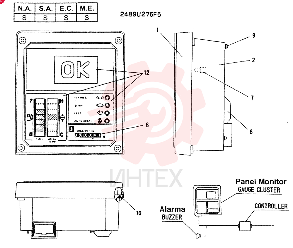GAUGE 2489U276F5