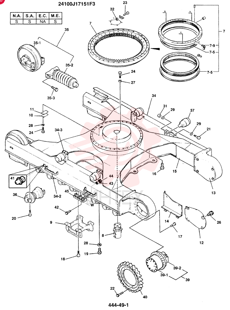 SLEWING RING LC40FU0001F1 (2)