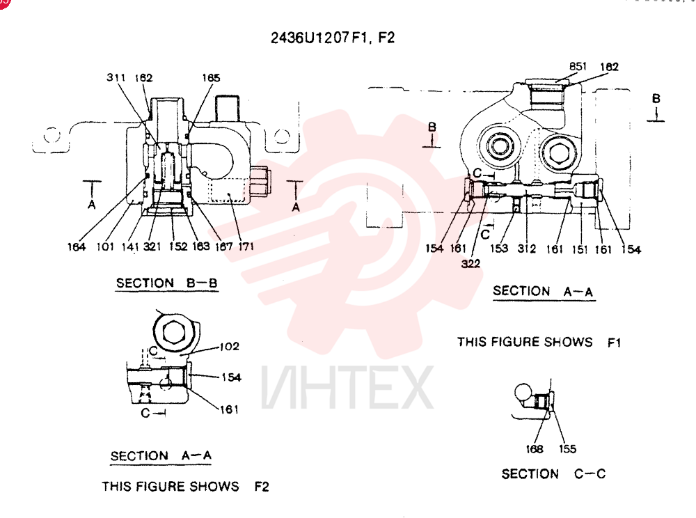 VALVE 2436U1207F1