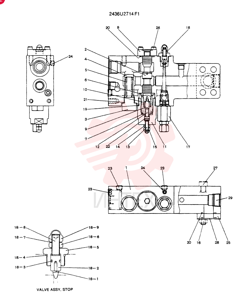 VALVE 2436U2714F1
