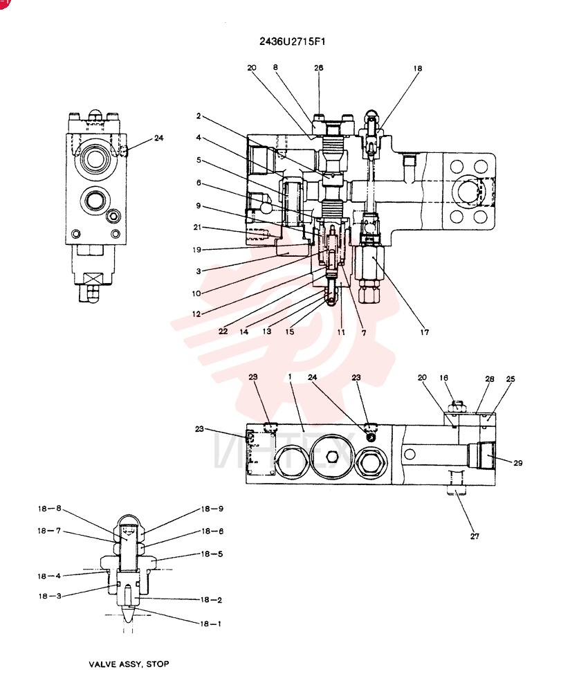 VALVE 2436U2715F1