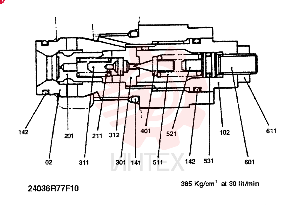 VALVE 24036R77F10