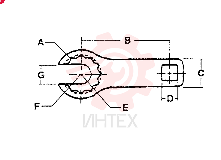 BOX SPANNER 2421T160