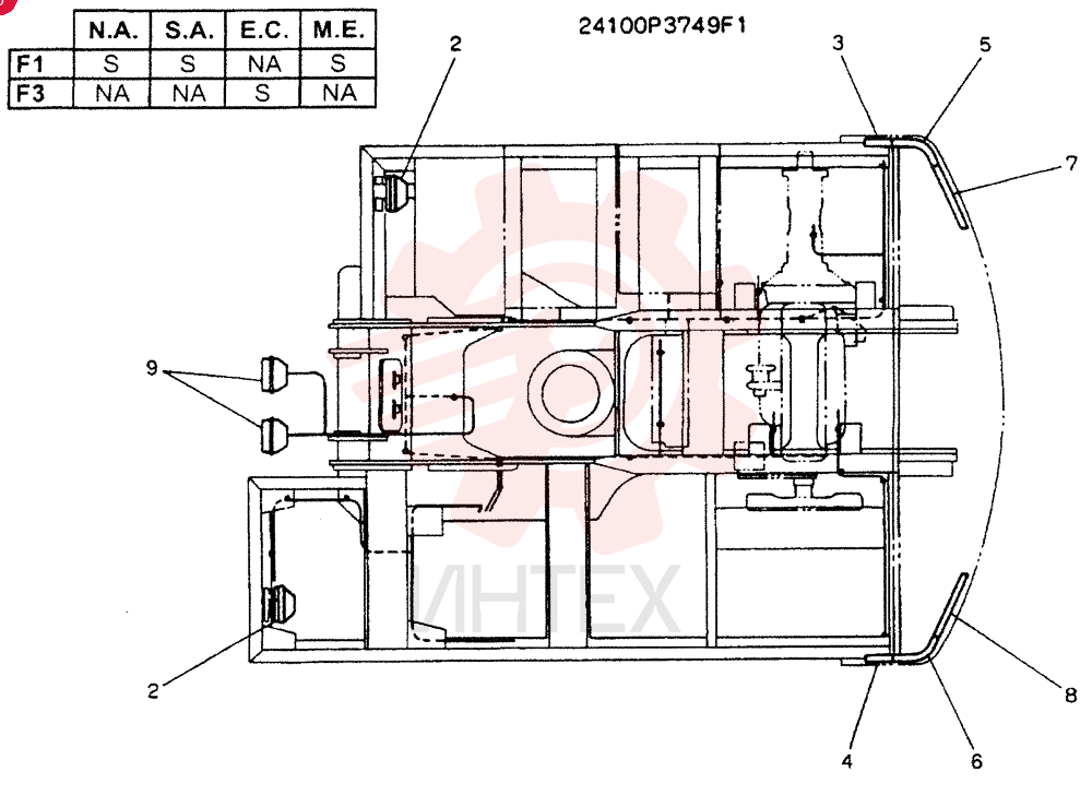 LAMP ASSY 24100P3749F1