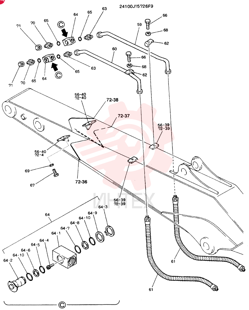 LINK CONROD 2406N1686F1 (1)