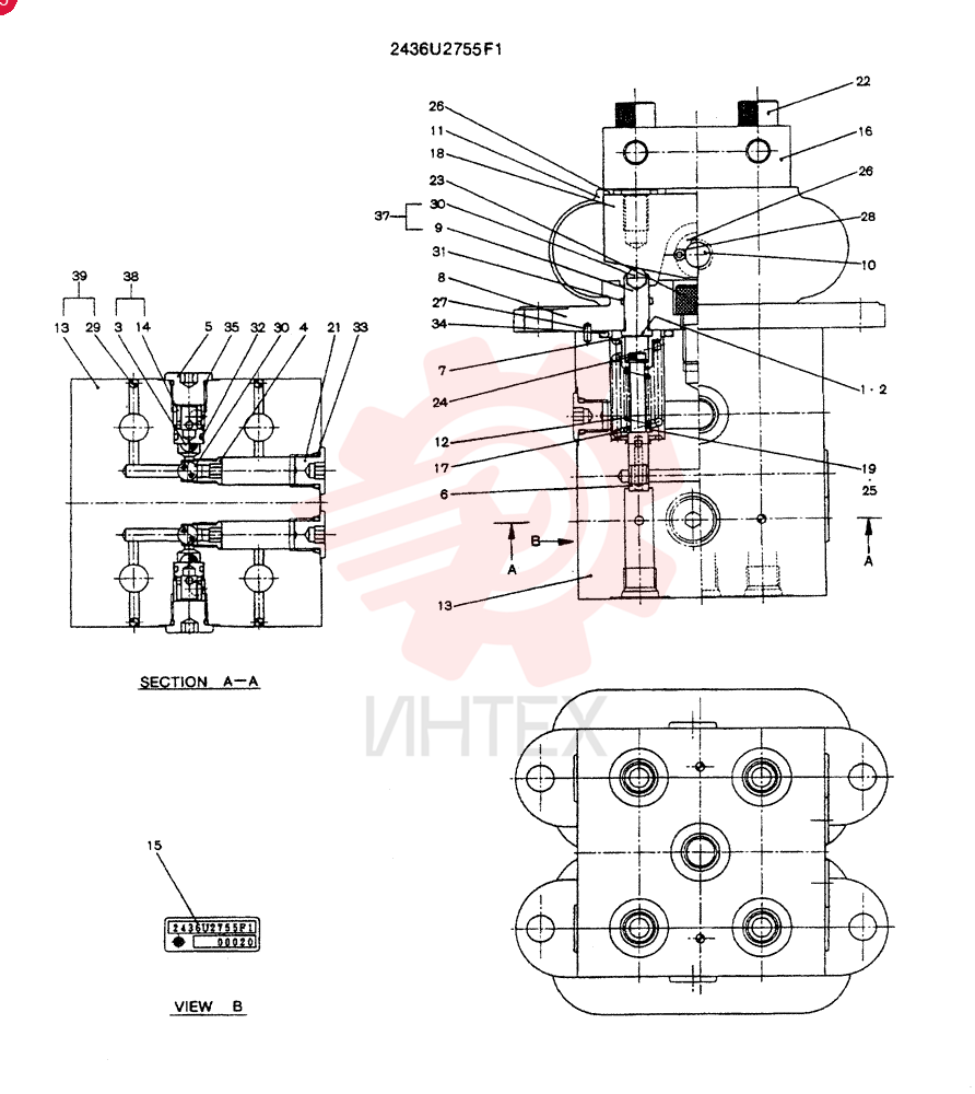 PILOT VALVE 2436U2755F1