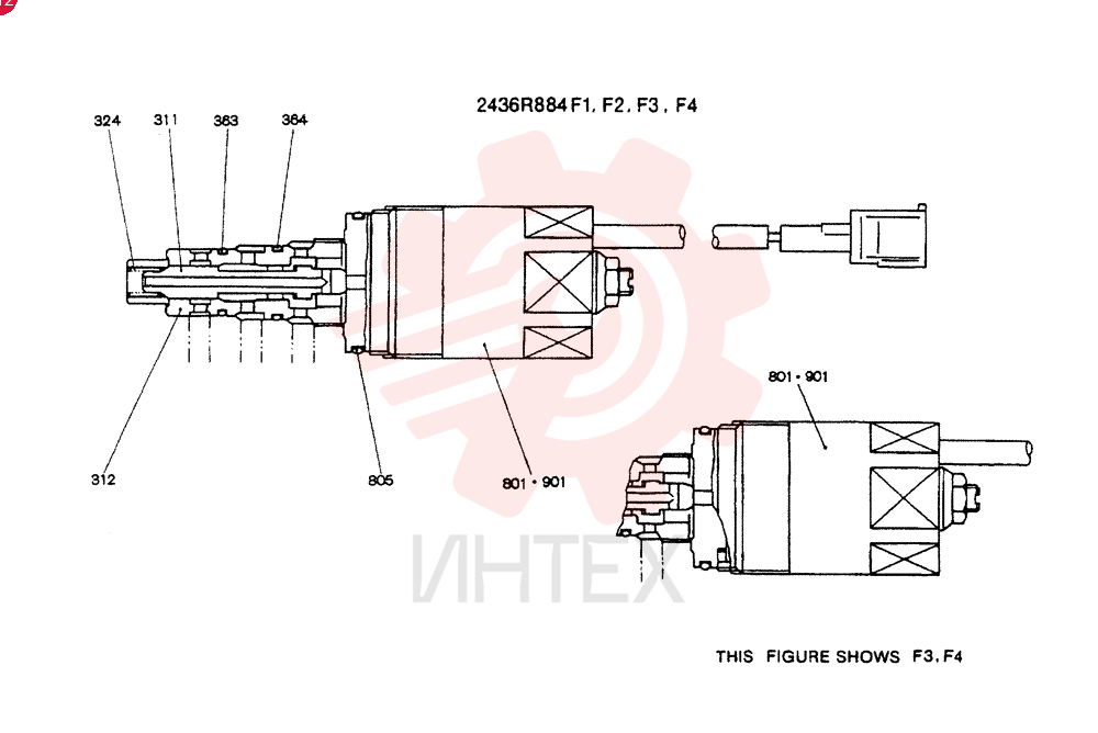 VALVE 2436R884F1