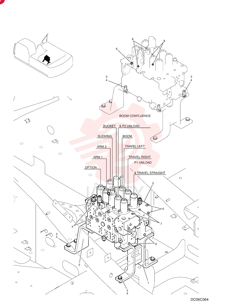 BRACKET LC64H01119P1