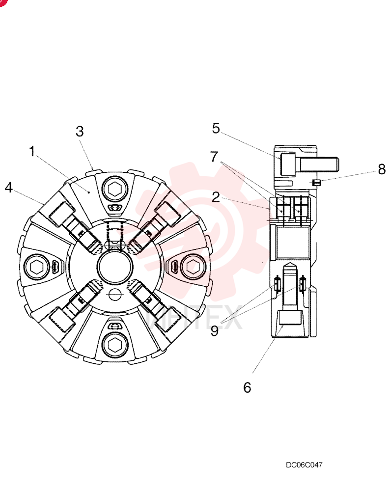 COUPLING LC30P01023F1