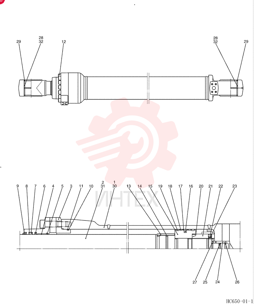 CYLINDER LC01V00054F1