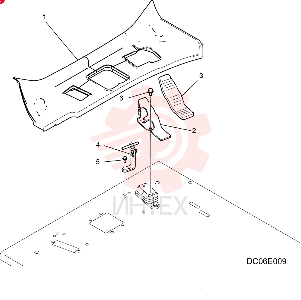 FOOT BOARD YN26M00066P1