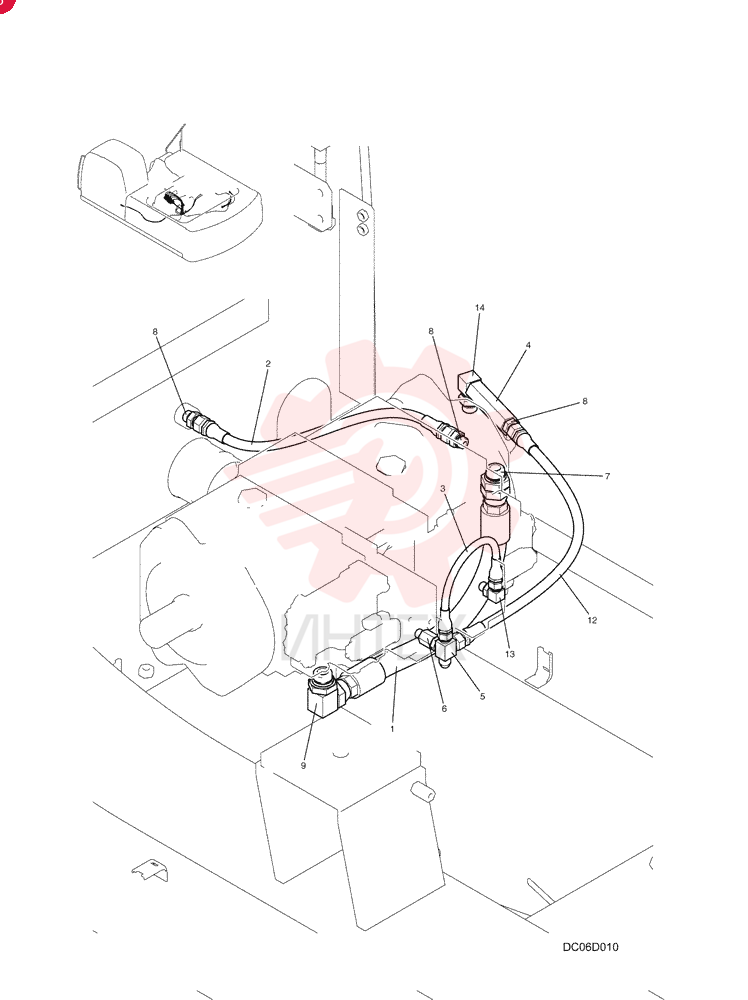 HOSE ZX22M12048