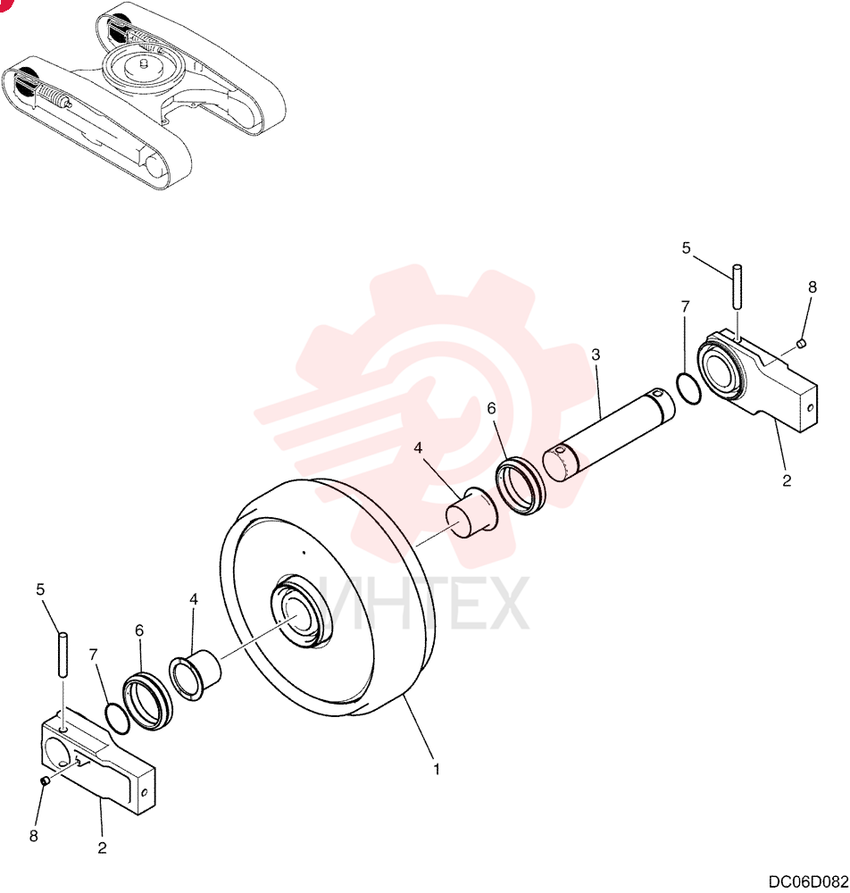 IDLER LC52D00033P1