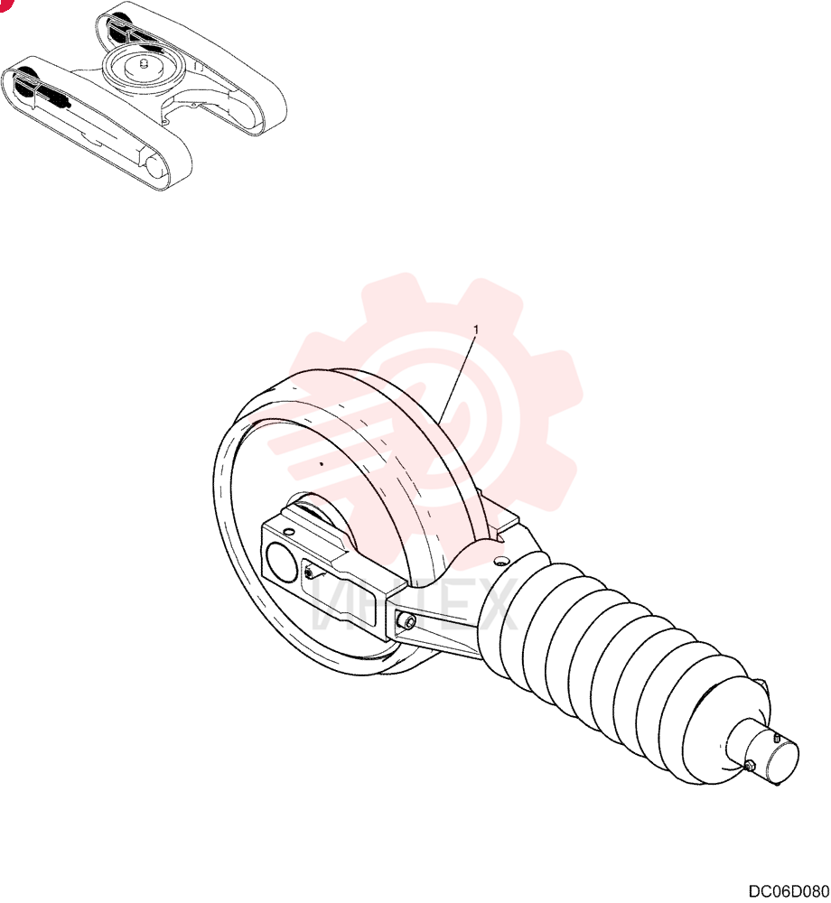 IDLER LC52D00026F1