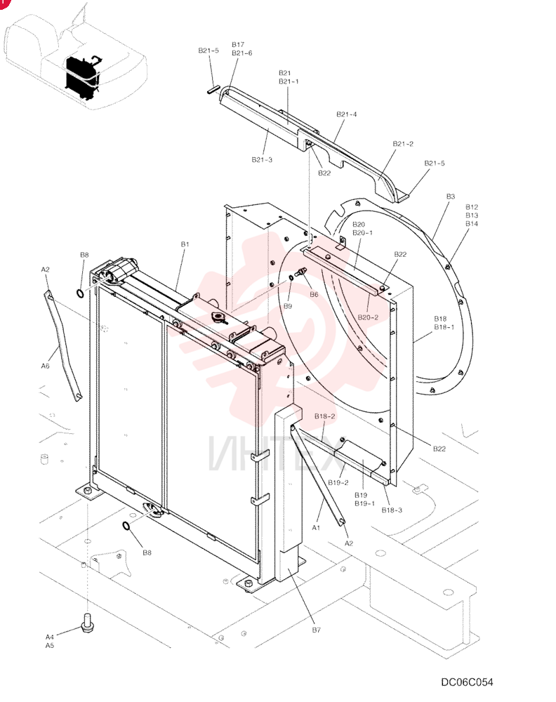 RADIATOR INSTALLATION LC05P00035F1