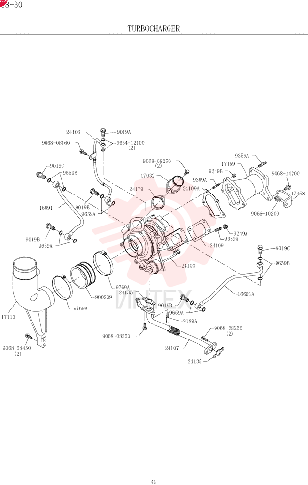 TURBOCHARGER S1760-E0200