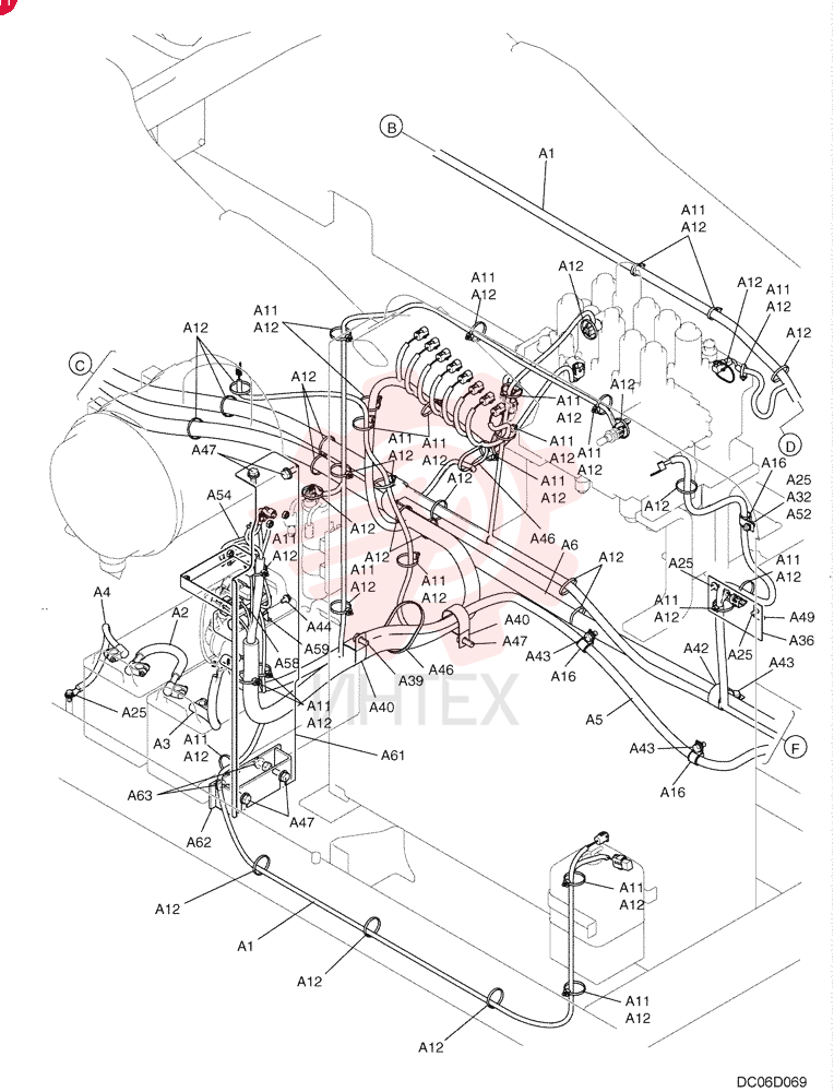 WIRE HARNESS LC13E01184P3 (3)