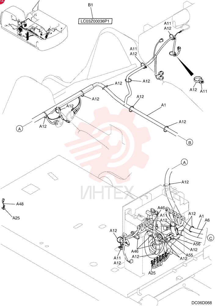 WIRE HARNESS LC13E01184P3 (1)