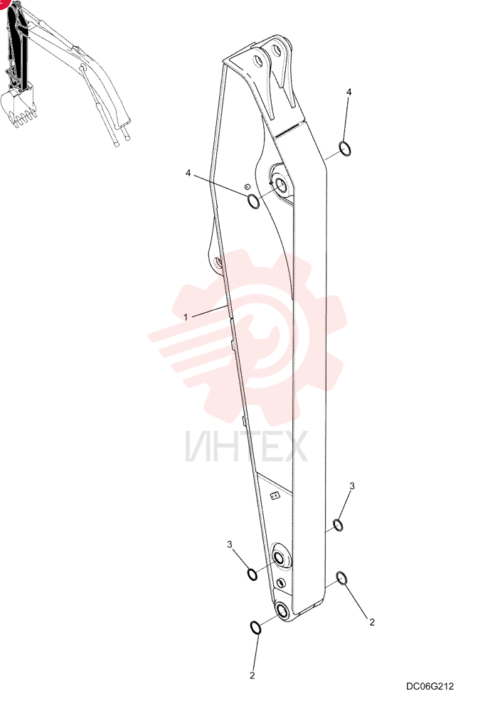 Arm LC12B00419F1