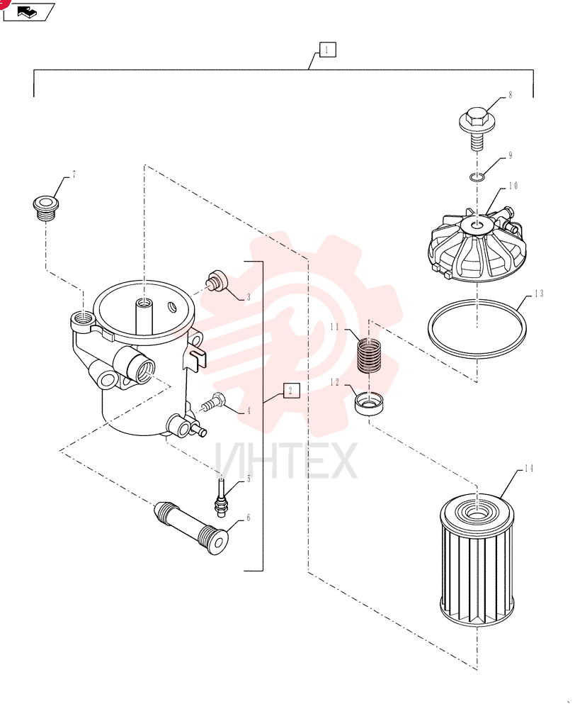 FUEL FILTER VH23300E0351