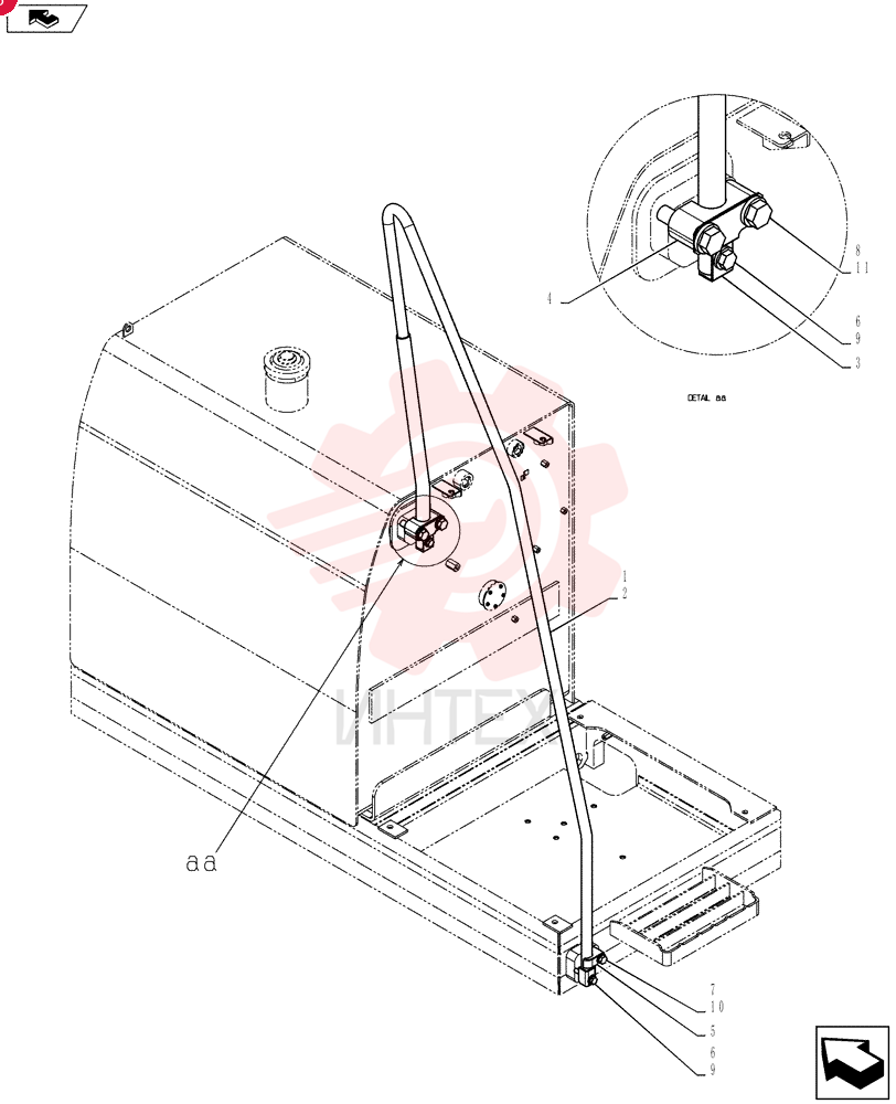 HANDRAIL LS21C03032P1