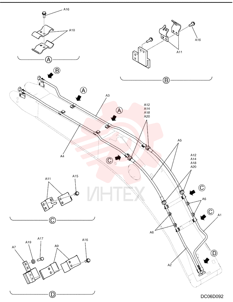 HYD TUBE LC42HU1017P1
