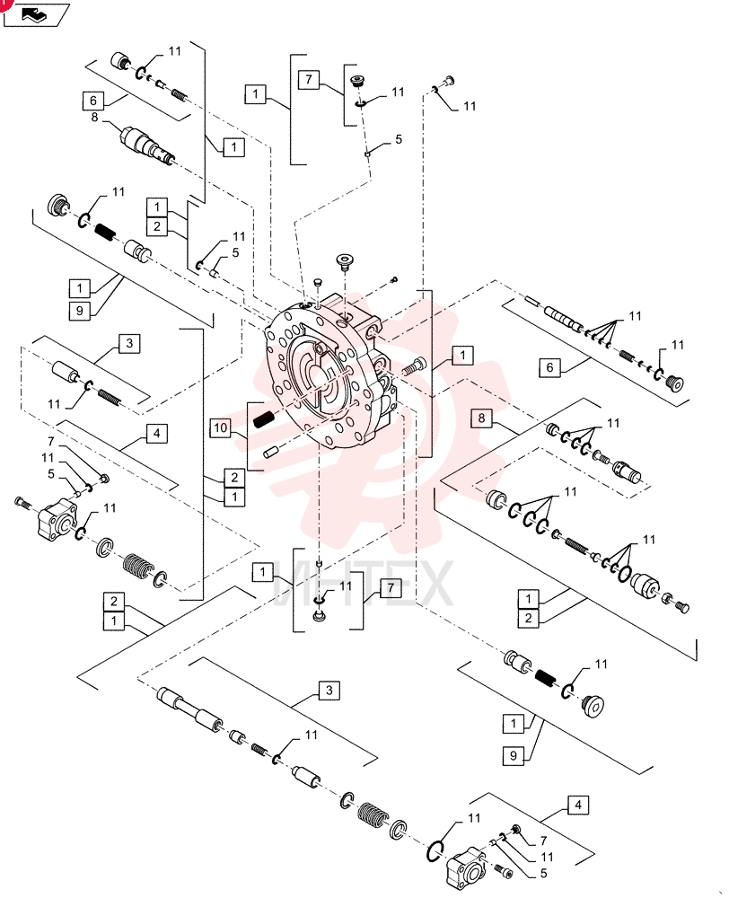 HYDRAULIC MOTOR LC15VU0001F1 (3)