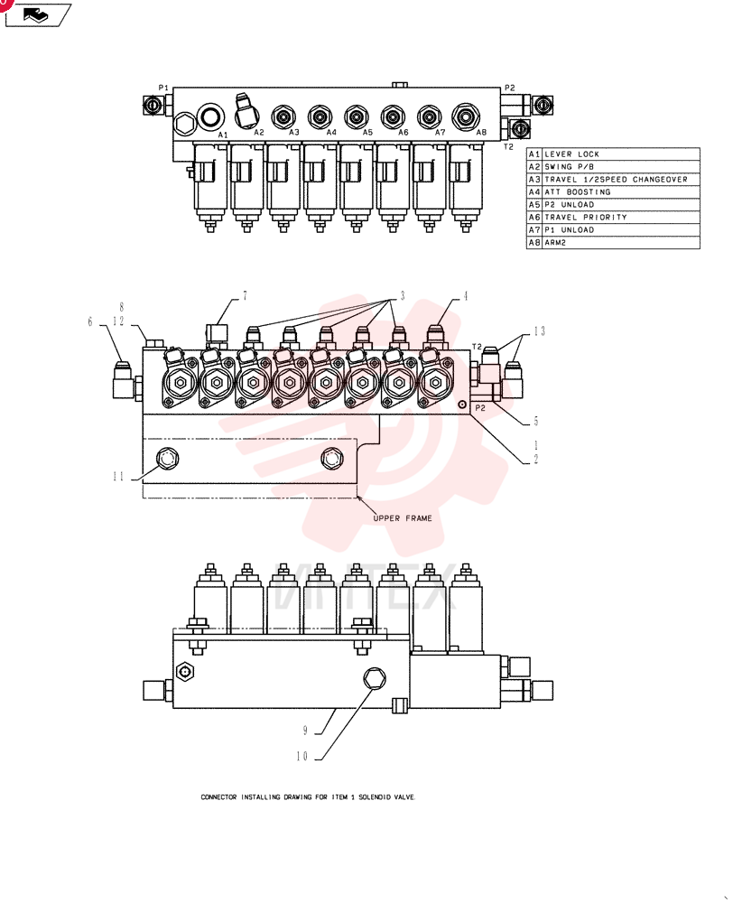 HYDRAULIC VALVE YN35V00047F2 (2)