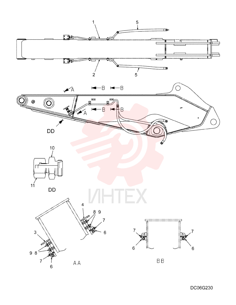 TUBE LC43H01264P1