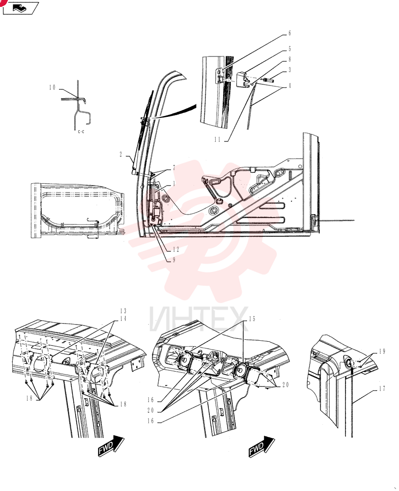 WIPER MOTOR LQ53C00003S001