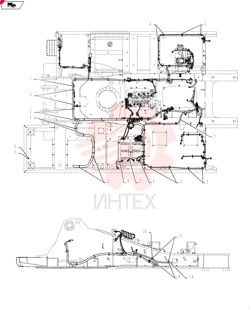 WIRE HARNESS LC13E01485P1