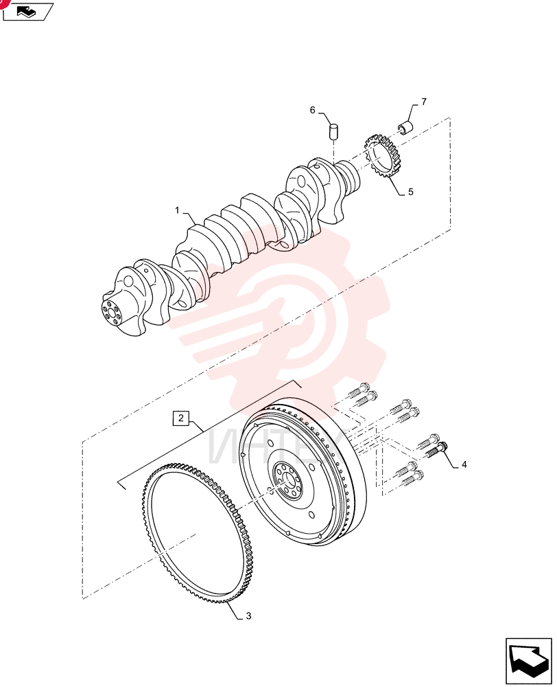 CRANKSHAFT VH13411E0100
