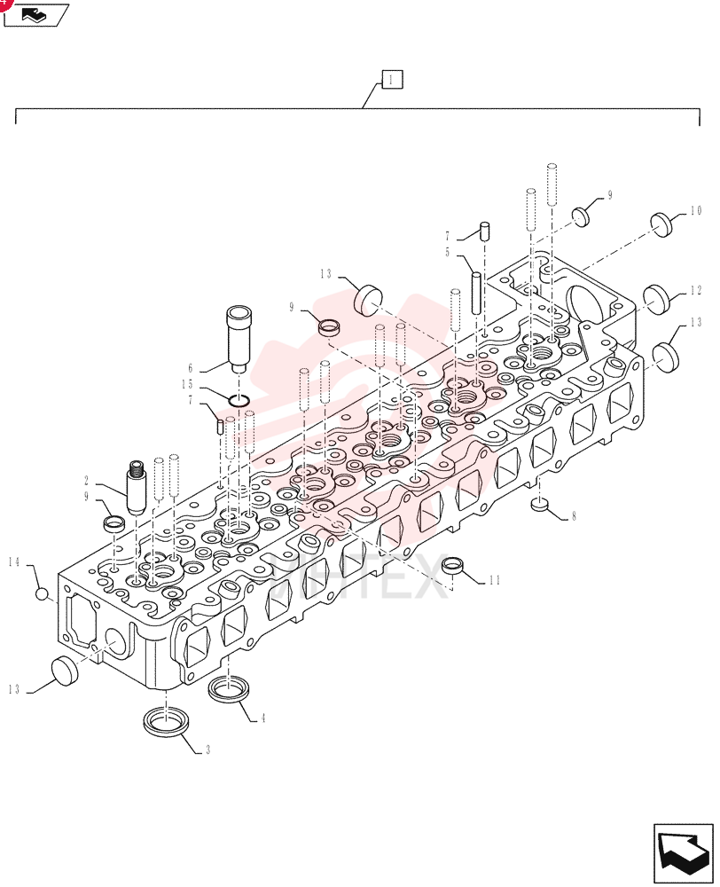 CYLINDER HEAD VH11101E0531 (2)